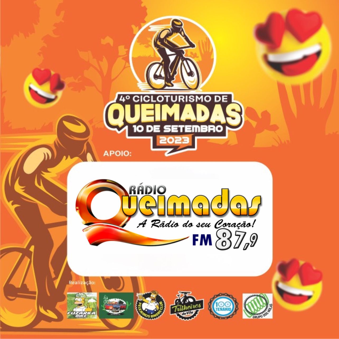 IV CICLOTURISMO DE QUEIMADAS: UM EVENTO PARA CICLISTAS, SIMPATIZANTES E APAIXONADOS PELO MUNDO DAS BIKES